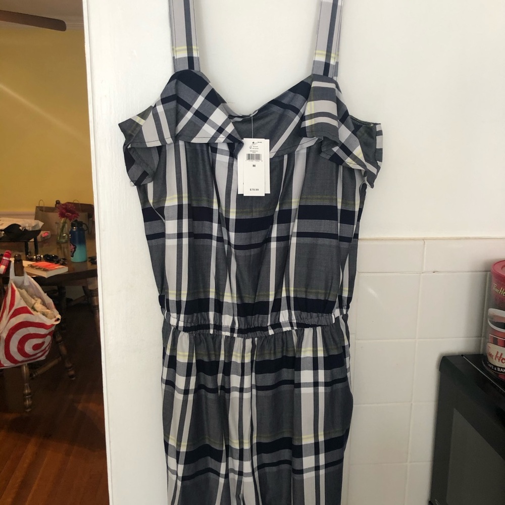 Plaid Romper